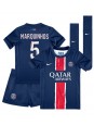 Paris Saint-Germain Marquinhos #5 Dječji Domaci Dres kompleti 2024-25 Kratak Rukavima (+ kratke hlače)